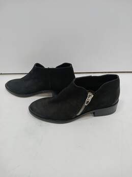 Dolce Vita Side Zip Black Leather Ankle Boots Size 7.5 alternative image