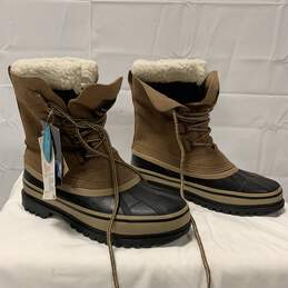 Men's Insulated Weatherproof Heavy Winter Boots Size: 8 Medium alternative image
