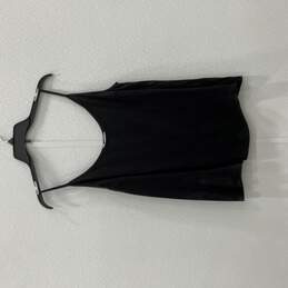 Giorgio Armani Womens Black Round Neck Sleeveless Pullover Tank Top Size 12
