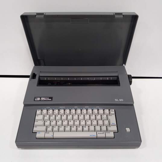 Vintage Smith Corona SL80 Electric Typewriter image number 1