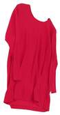 Worthington Women's Red Round Neck Long Sleeve Pullover Blouse Top Size 18W image number 3