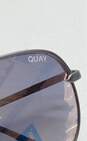 Quay X Desi High Key Aviator Sunglasses Grey image number 2