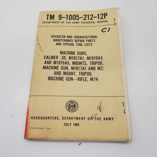 1960s Department of the Army Technical Manuals Lot of 5 image number 4