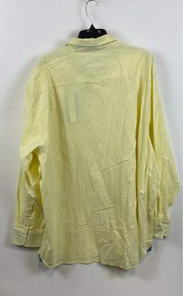 NWT Tommy Bahama Mens Yellow Oxford Isles Stretch Button-Up Shirt Size 3XL alternative image