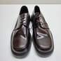 Calvin Klein Men US Size 11 Oxford Leather Dress Shoe Brown Made in Italy image number 3