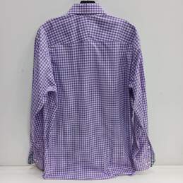 Robert Talbott Purple Button Up Shirt Men's Size M alternative image