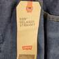 Levi's Men Blue Relaxed Straight Jeans Sz 40 NWT image number 5
