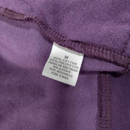 Women's Purple Zip Up Jacket Size M image number 5