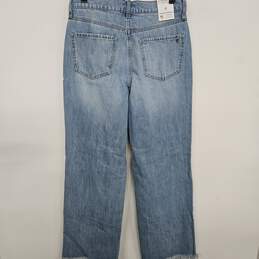 True Craft Relaxed Wide Leg Blue Jeans alternative image