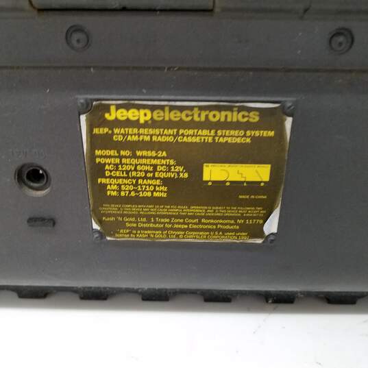 Jeep Electronics WRSS-2A AF/FM Cassette CD Radio for Parts or Repair image number 3