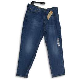 NWT Levi Strauss & Co. Mens 541 Blue Medium Wash Straight Jeans Size 40x30