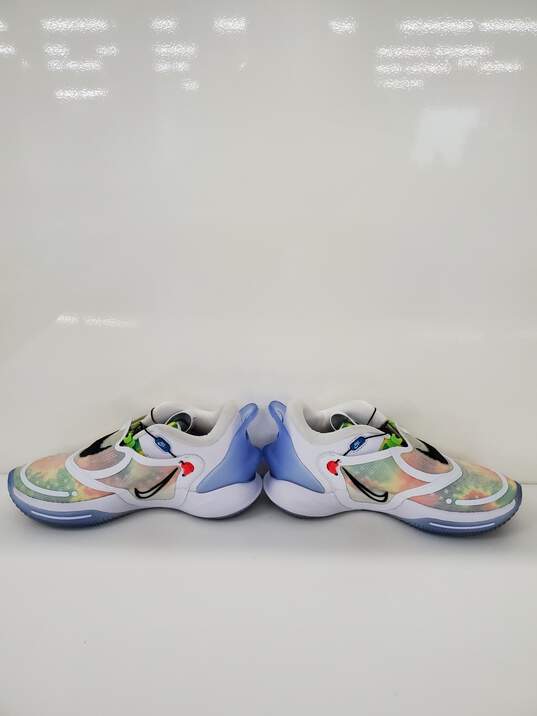 Nike Adapt BB 2.0 Tie Dye White Black AUTO LACING Icy Ice Shoes Size-8.5 image number 3