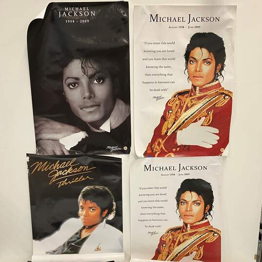 Lot of Michael Jackson Posters image number 1