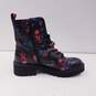 Guess WGUPON-C Black Floral Boots Women's Size 8M image number 2
