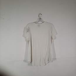 Womens Short Sleeve Round Neck Regular Fit Pullover T-Shirt Size XL alternative image