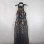 City Chic Women Black/Beige Lace Maxi Dress Sz S image number 1