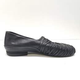 Thierry Rabotin Leather Lagenlook Flats Black 6 alternative image