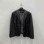 Mens Black Long Sleeve Collared Full-Zip Motorcycle Jacket Size 22/24 image number 1