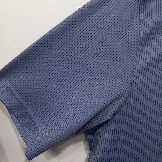 Men's Blue Greg Norman Polo Shirt Size Large image number 4