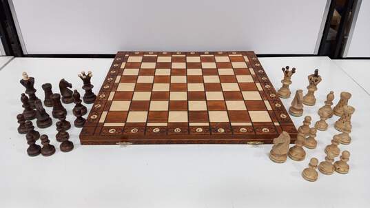 Ambassador Lux Wooden Chess Set image number 1