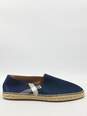 Authentic Burberry Navy Check Espadrilles M 13 image number 1
