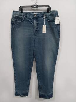Women's Good American Cropped Jeans Sz 18 NWT