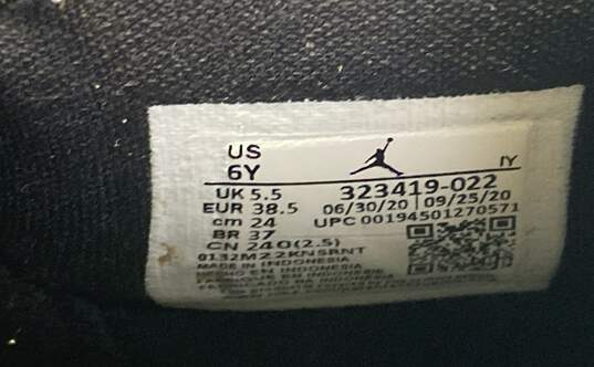 Nike Air Jordan 6 Rings Light Graphite Sneakers 323419-022 Size 6Y/7.5W image number 8