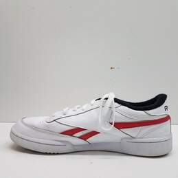 Reebok Classic White, Red Sneakers 124829501 Size 10.5 alternative image