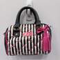 Betsey Johnson Mini Quilted Leather Satchel Bag image number 1
