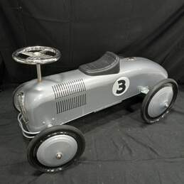 Gray Racer Car w/ #3 On The Side