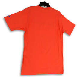 NWT Womens Orange Short Sleeve Crew Neck Pullover T-Shirt Size Large alternative image