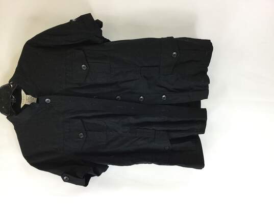 George Women Black Button Up L image number 1