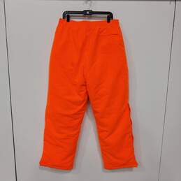 L. L.  Bean Men's Orange Insulated Hunting Sweatpants Size Large Tall alternative image