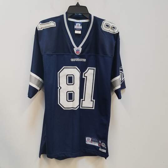 Reebok Mens Blue Dallas Cowboys Terrell Owens#81 Football NFL Jersey Size M image number 1