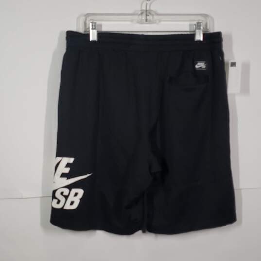 Mens Dri Fit Elastic Waist Pockets Drawstring Athletic Shorts Size XL image number 2