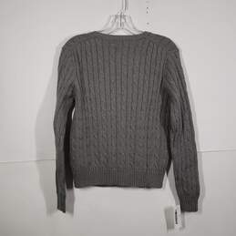 NWT Mens Knitted Crew Neck Long Sleeve Pullover Sweater Size Large alternative image
