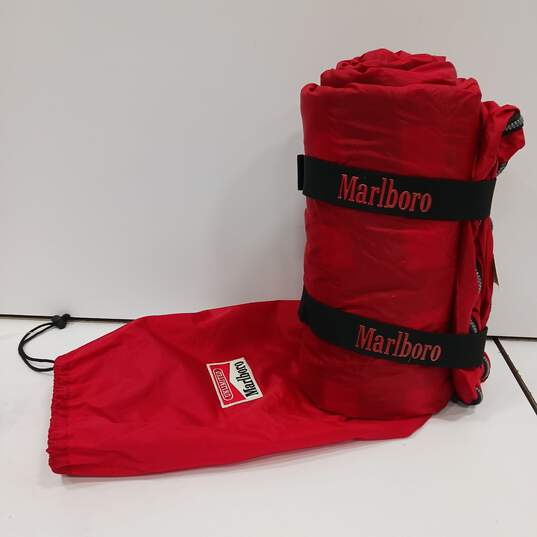 Marlboro Unlimited Red Single Sleeping Bag Fleece Lined image number 1