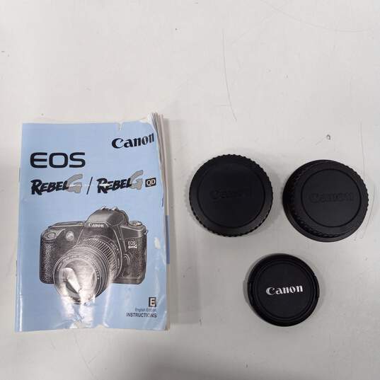 Canon EOS Rebel G 35mm SLR Film Camera 35-80mm Canon Zoom Lens image number 2