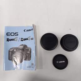 Canon EOS Rebel G 35mm SLR Film Camera 35-80mm Canon Zoom Lens alternative image