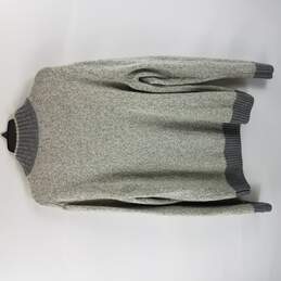 Daniele Blasi Men Grey Half Zip Pullover Sweater L alternative image