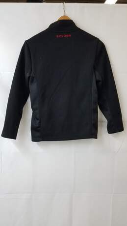 Spyder Men's Constant Full Zip Sweater Size Medium Red & Black alternative image