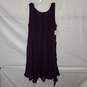 Coldwater Creek Purple Boat Neck Paneled Dress NWT Size W18 image number 1