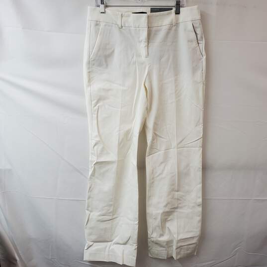 Talbots Newport White Pant Women's 12 NWT image number 1