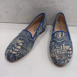 Jon Josef Women's Blue Loafers Size 7M