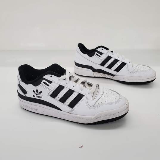 Adidas Men's Forum Low White/Black Sneakers Size 6 image number 3