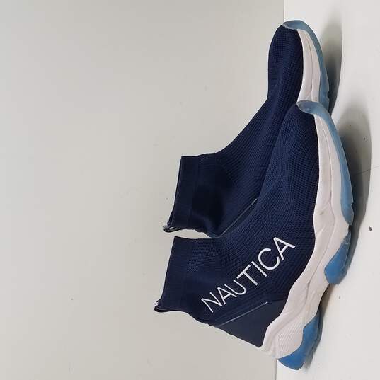 Nautica Bowen Slip On Sneaker Navy Men's Size 13 image number 3