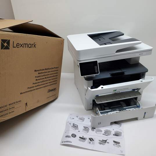 Lexmark MB2236i *UNTESTED Open Box* Wireless Multifunction Monochrome Laser Printer Copy/Scan image number 1