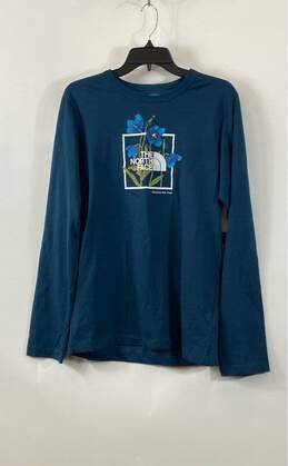 The North Face Blue Long Sleeve Shirt - Small alternative image