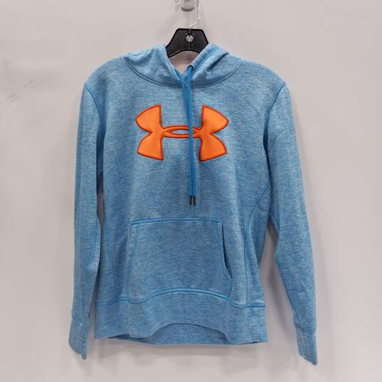 Under Armour Women's Light Blue Hoodie image number 1
