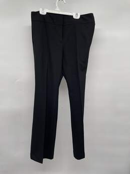 Ann Taylor Womens Black Mid Rise Pockets The Trouser Pants 6P T-0545537-F